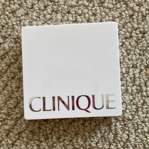 Clinique White Compact Mauve Purple Nude Shades Like New